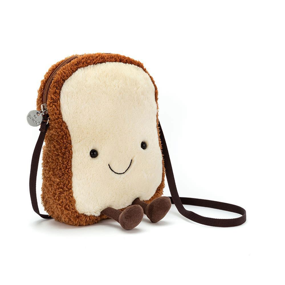 Jellycat Toast 23cm x 17cm x 6cm Tasche Braun | Deutschland  931-VEUPNR