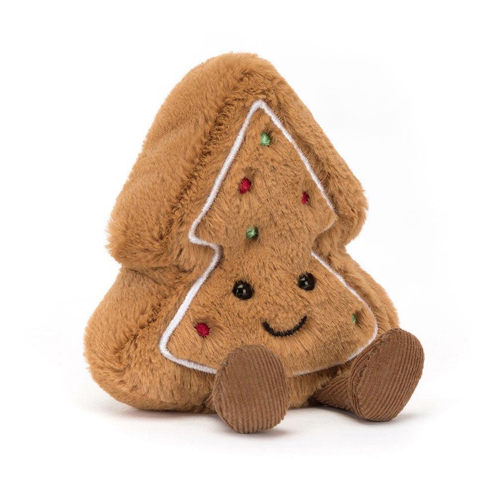 Jellycat Tree Cookie 14cm x 10cm x 3cm Amuseables Braun | Deutschland  053-HMFWST