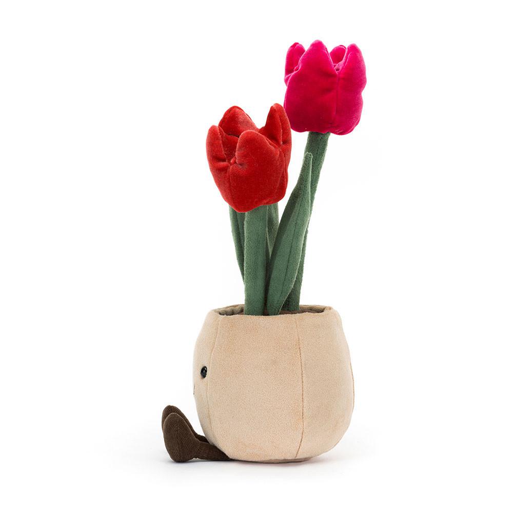 Jellycat Tulip Pot 30cm x 11cm x 11cm Amuseables Rot | Deutschland  127-VAGUMF