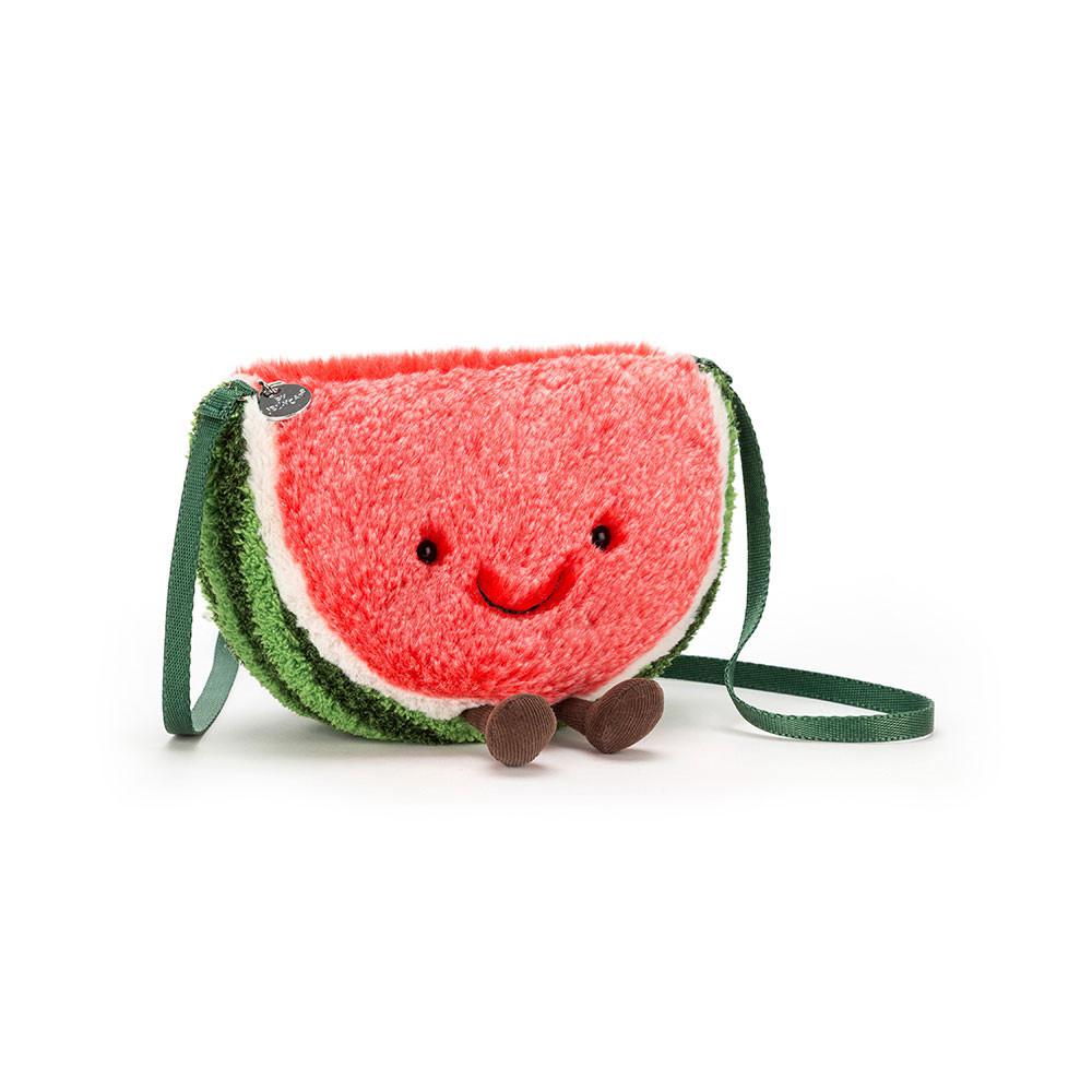 Jellycat Watermelon 17cm x 22cm x 7cm Tasche Rosa | Deutschland  359-VJUEYG