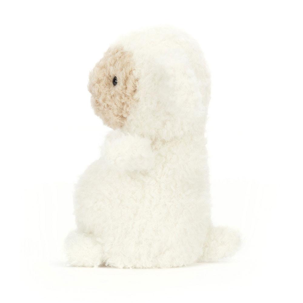 Jellycat Wee Lamb 4.7in x 2.8in x 2.4in Animals Weiß | Deutschland  859-PJYOKG