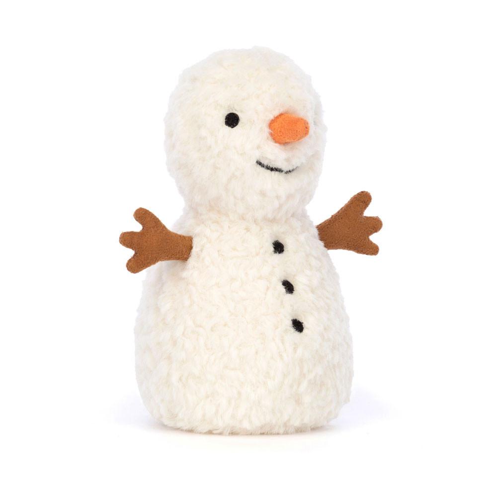 Jellycat Wee Snowman 13cm x 7cm x 7cm Amuseables Weiß | Deutschland  671-EQVLRM