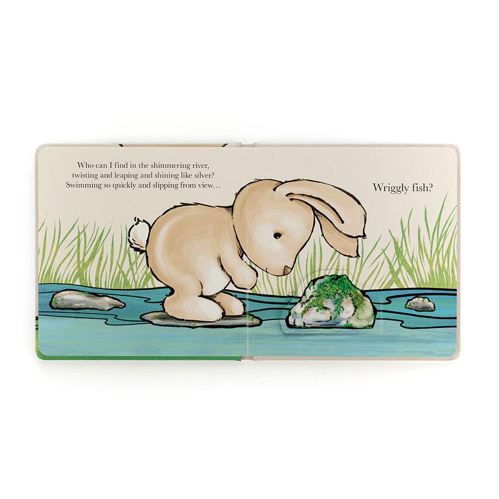 Jellycat Who Can I Find Book 19cm x 19cm x 2cm Baby & Books Beige | Deutschland  561-GQNTPA