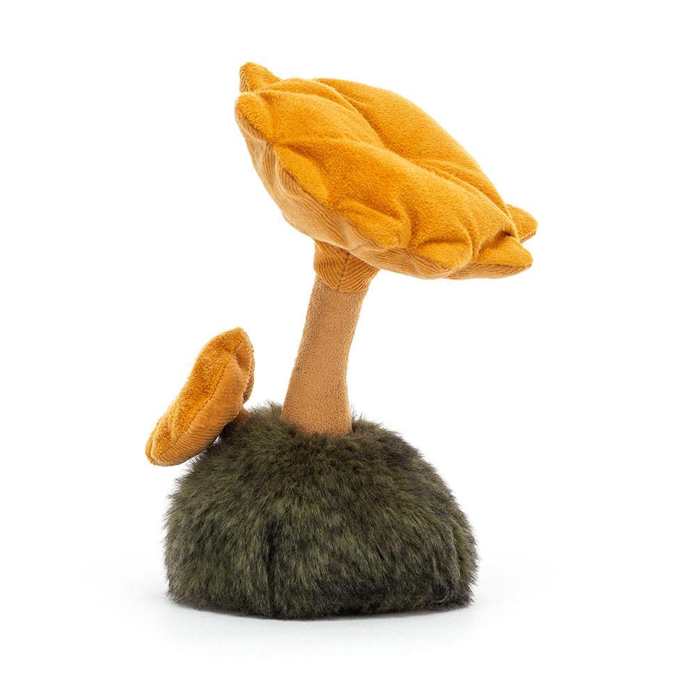 Jellycat Wild Nature Chanterelle Mushroom 16cm x 9cm x 9cm Amuseables Gelb | Deutschland  917-TXEQMF