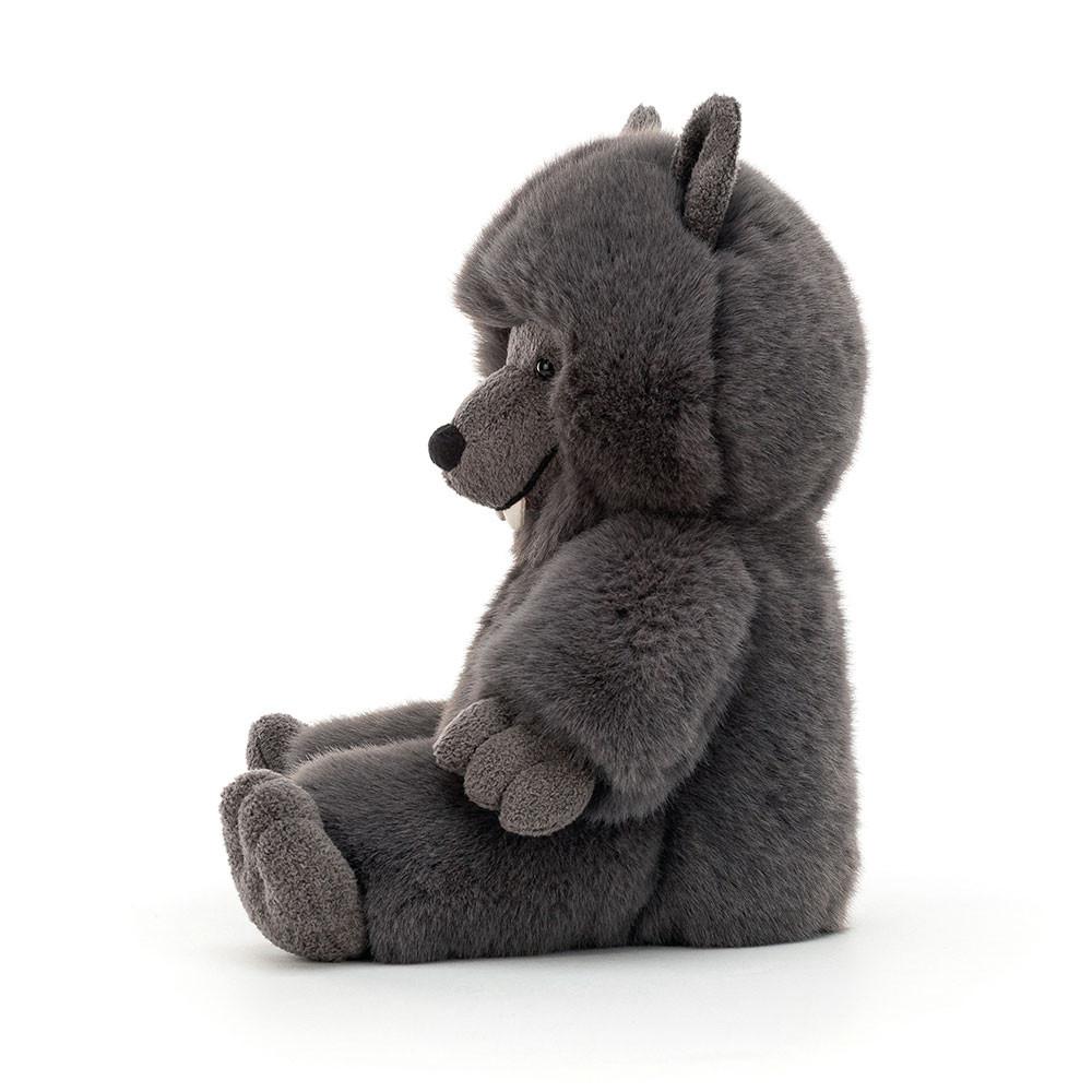 Jellycat Wilf Wolf 28cm x 18cm x 12cm Animals Grau | Deutschland  368-HDRMIO