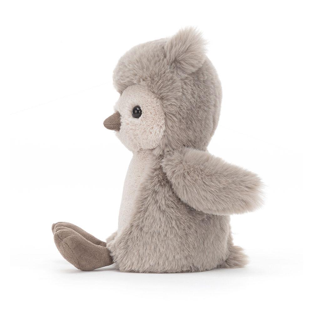 Jellycat Willow Owl 20cm x 9cm x 7cm Animals Grau | Deutschland  097-FOWEDL