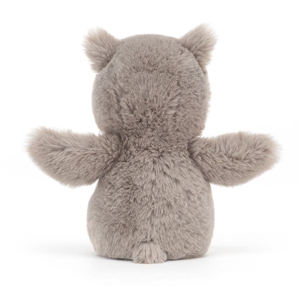Jellycat Willow Owl 20cm x 9cm x 7cm Animals Grau | Deutschland  097-FOWEDL