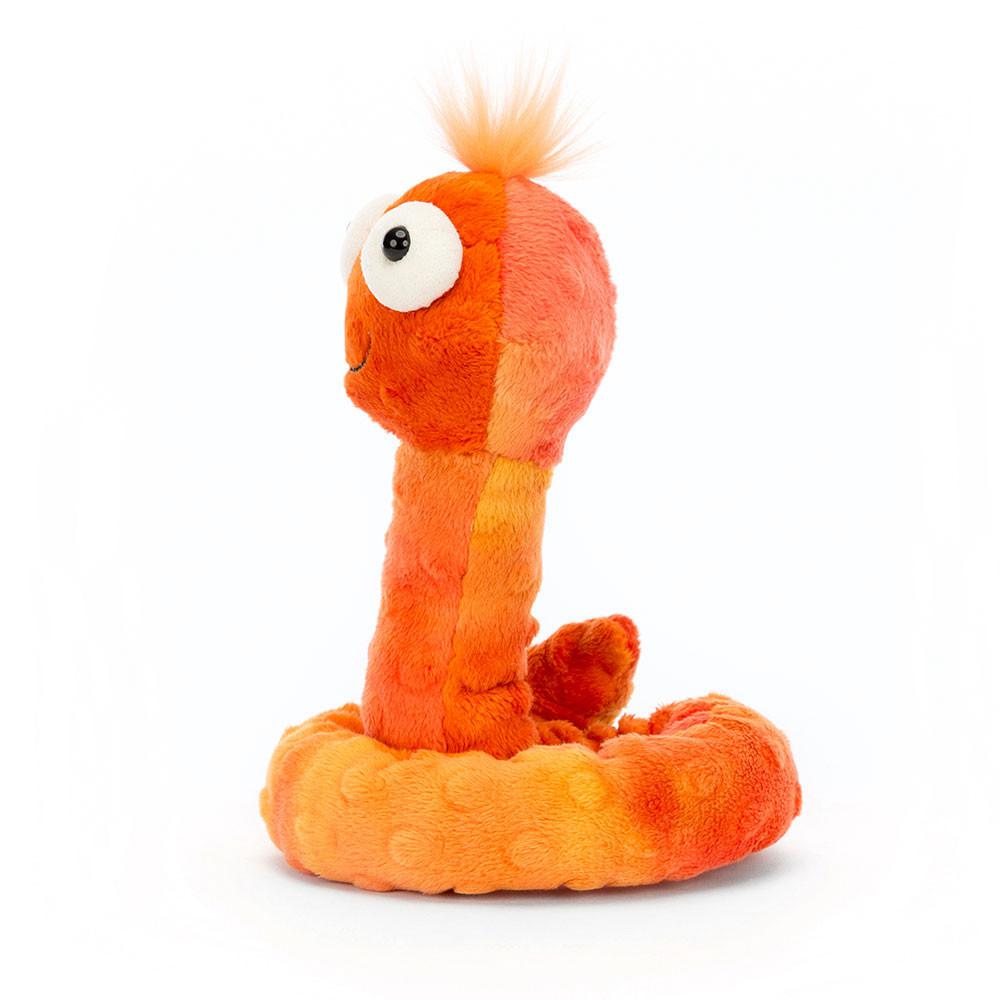 Jellycat Winston Worm 16cm x 8cm x 10cm Animals Orange | Deutschland  328-CNUWGV