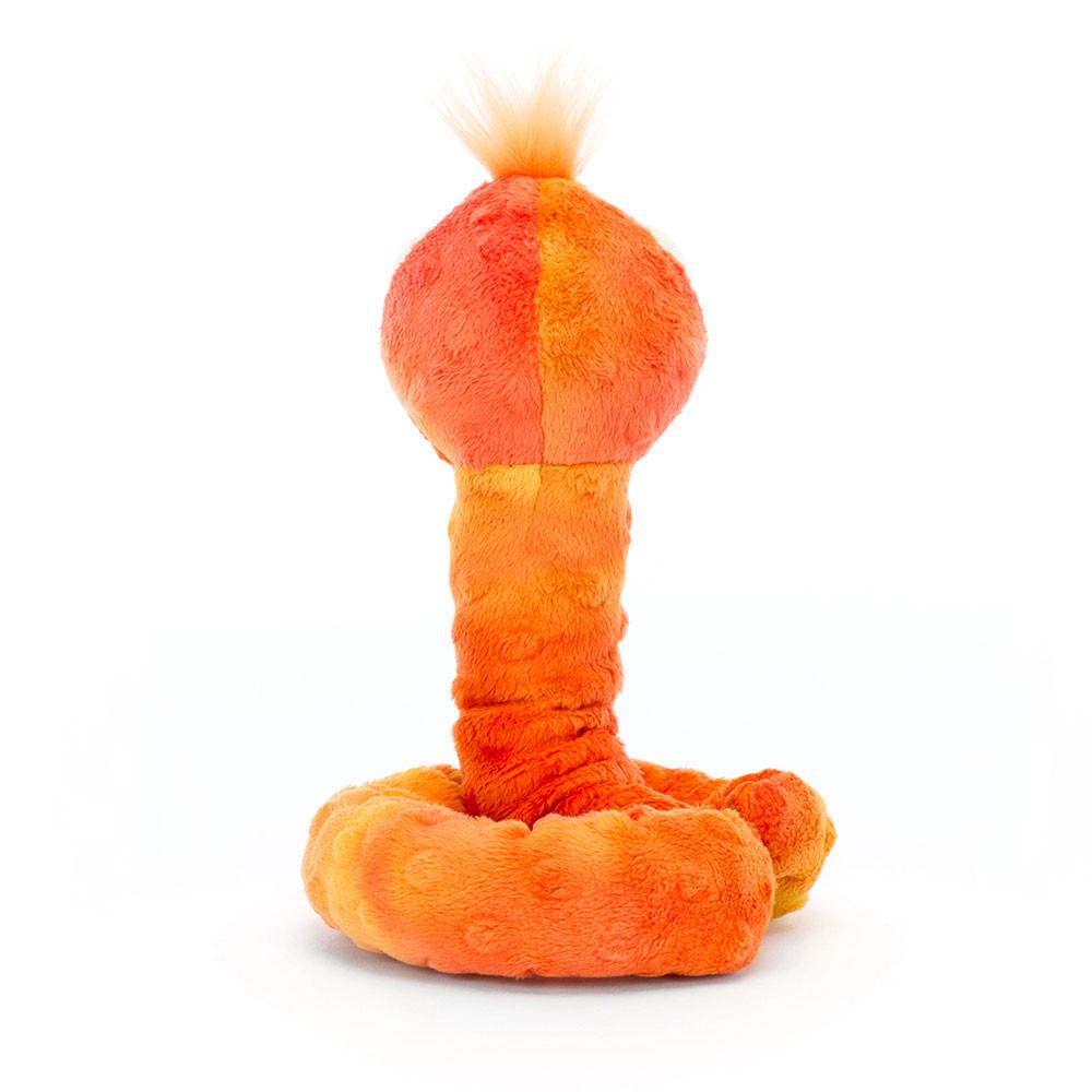 Jellycat Winston Worm 16cm x 8cm x 10cm Animals Orange | Deutschland  328-CNUWGV