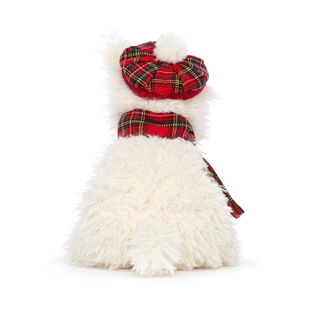 Jellycat Winter Warmer Munro Scottie Dog 8.3in x 4.7in x 5.9in Animals Weiß | Deutschland  895-ZMQJRU