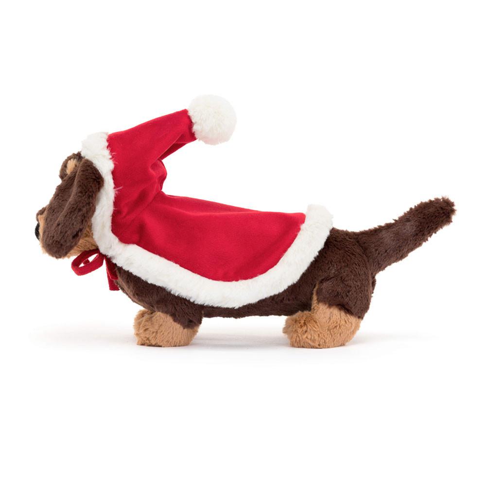 Jellycat Winter Warmer Otto Sausage Dog 5.9in x 2.8in x 7.5in Animals Braun | Deutschland  046-PNRDHY