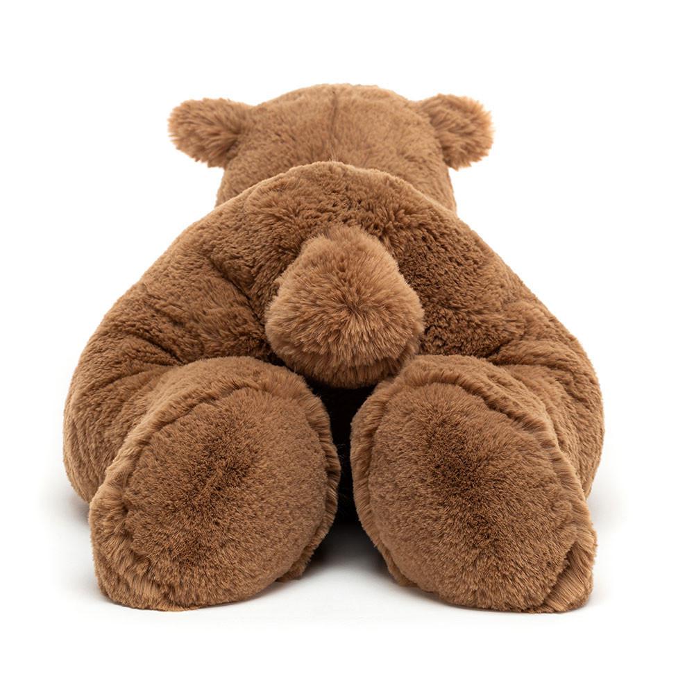 Jellycat Woody Bear Lying 18cm x 19cm x 47cm Animals Braun | Deutschland  160-RYVZFG