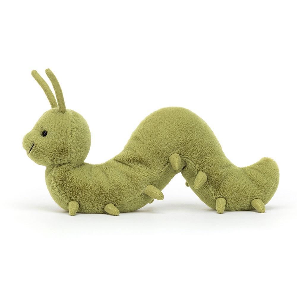 Jellycat Wriggidig Caterpillar 11cm x 5cm x 25cm Animals Grün | Deutschland  271-EQHYCX