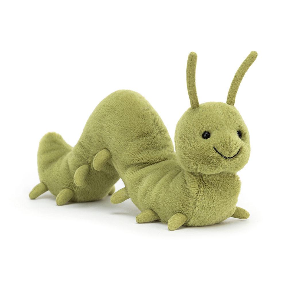 Jellycat Wriggidig Caterpillar 11cm x 5cm x 25cm Animals Grün | Deutschland  271-EQHYCX