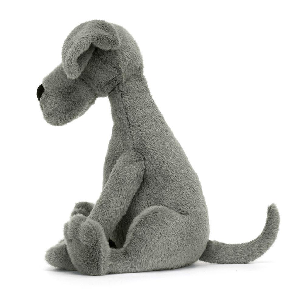 Jellycat Zeus Great Dane 10.6in x 5.9in x 5.1in Animals Grau | Deutschland  490-PQNGAC